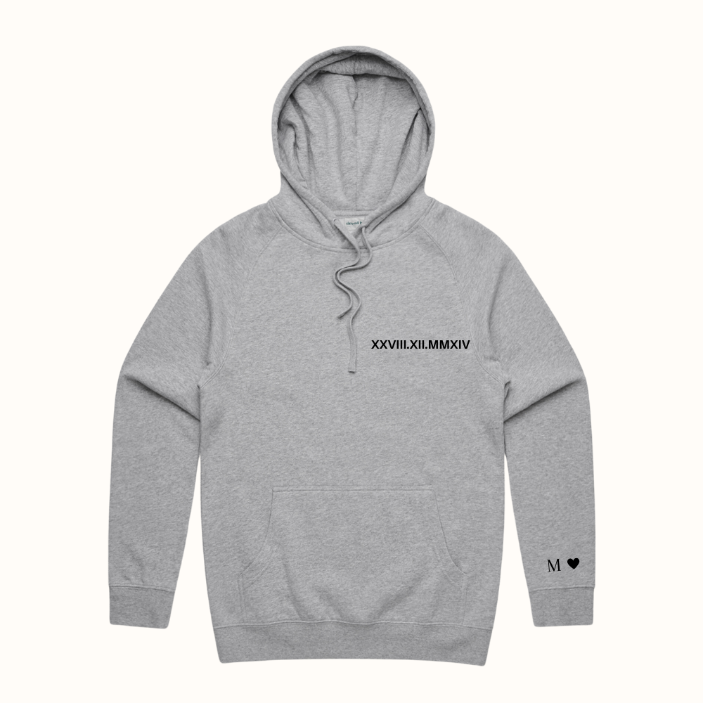 Custom Date Hoodie - thread it.