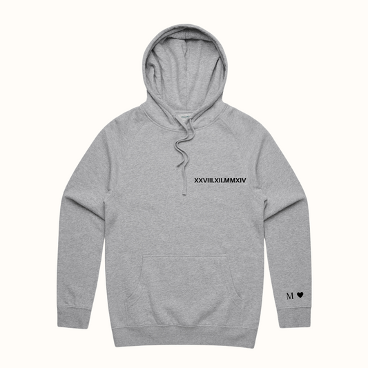 Custom Date Hoodie - thread it.