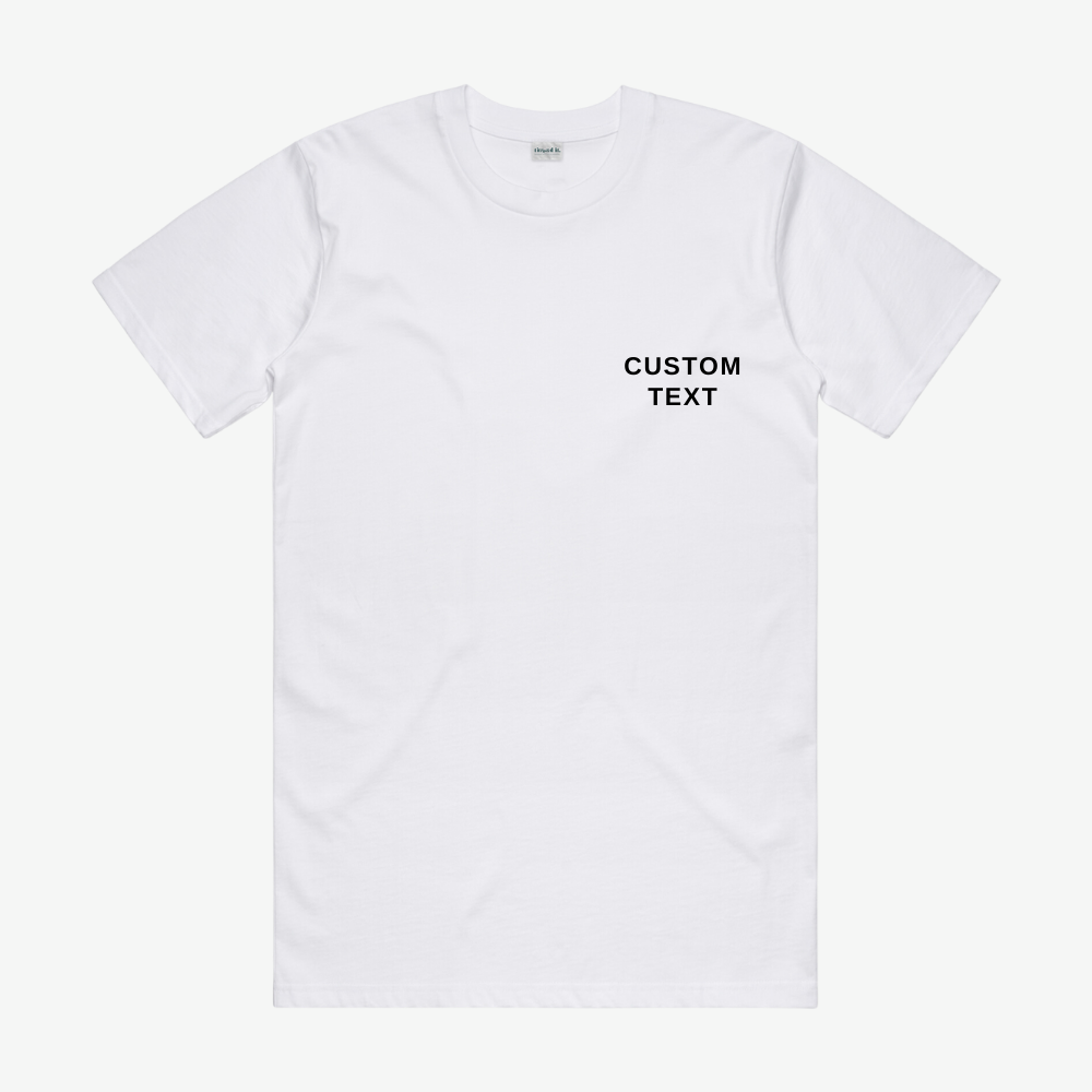 Custom T-shirt - thread it.