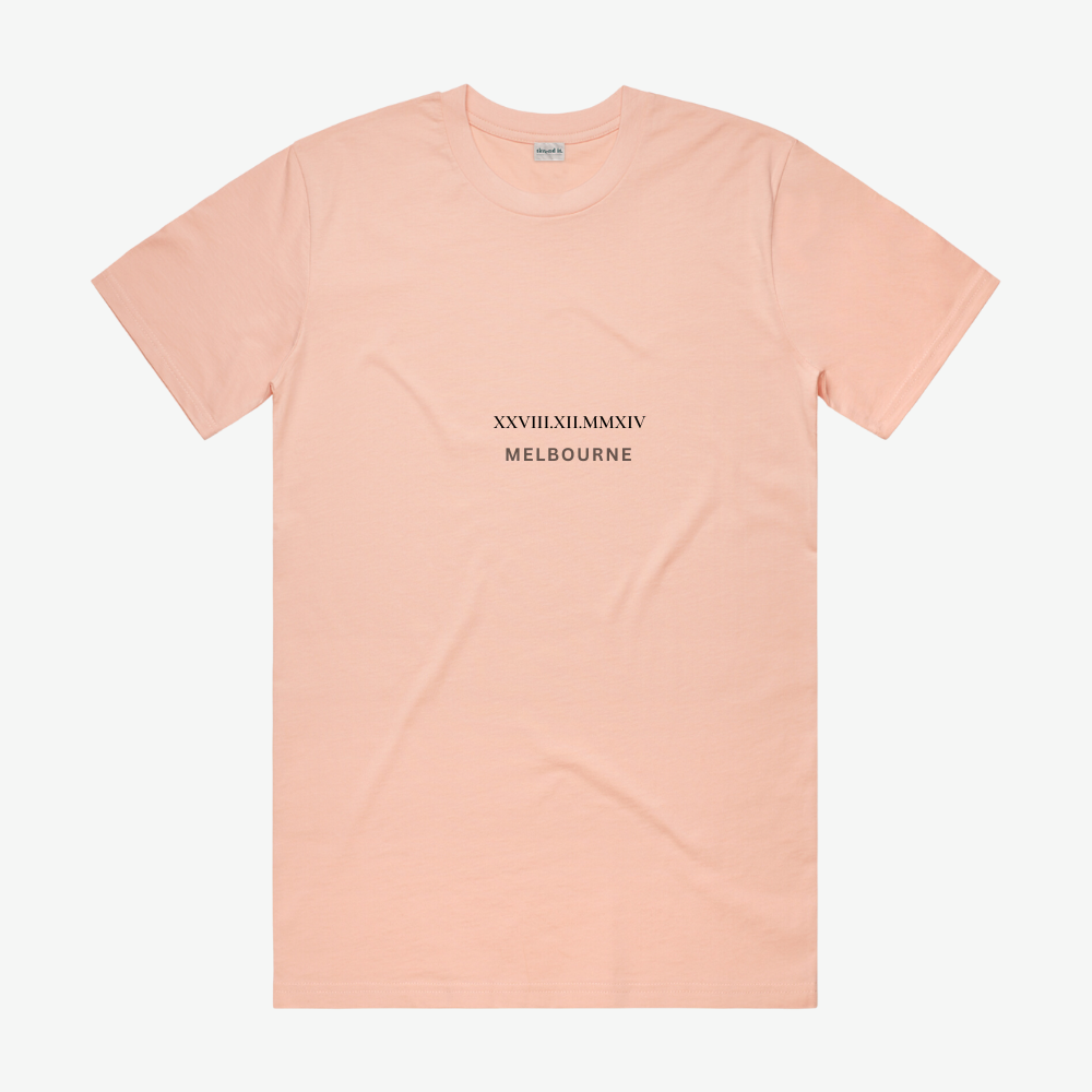 Custom Date T-shirt - thread it.