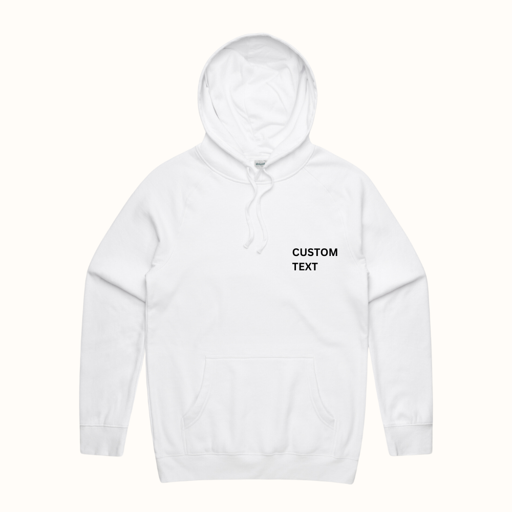 Custom Text Hoodie - thread it.