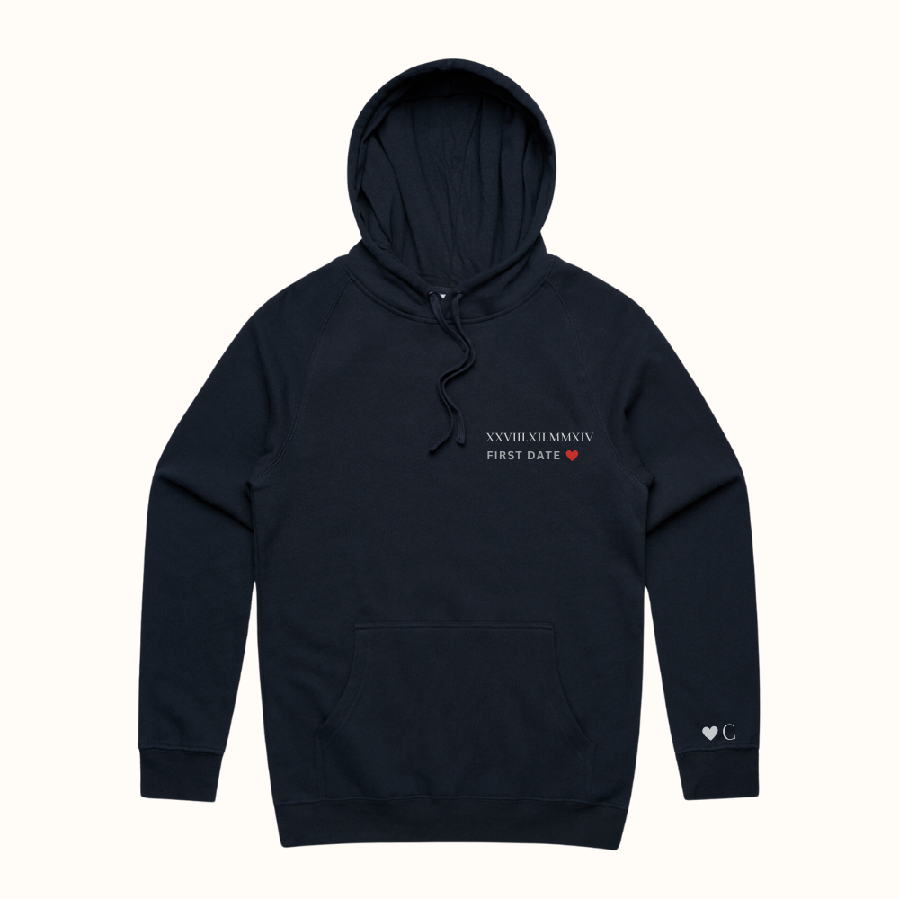 Custom Date Hoodie - thread it.