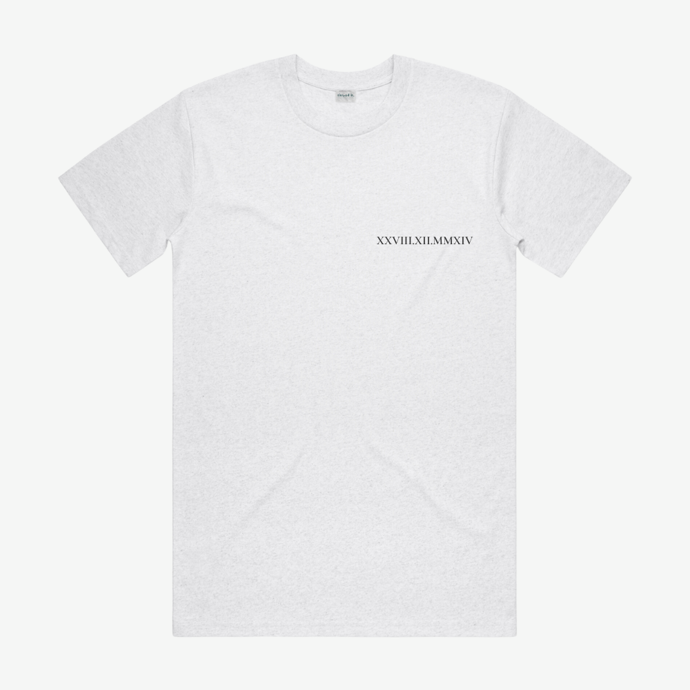 Custom Date T-shirt - thread it.