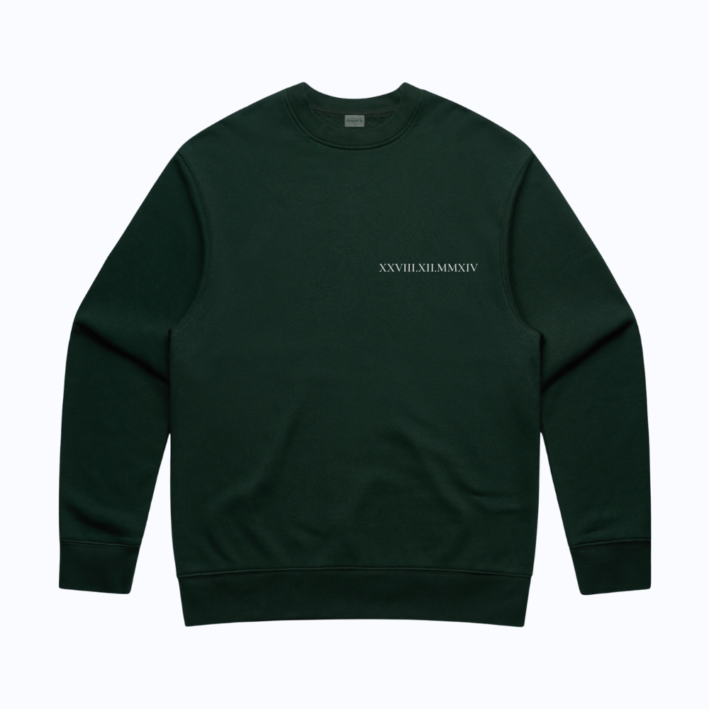 Custom Date Crew - thread it.