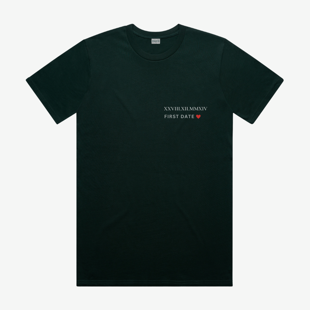 Custom Date T-shirt - thread it.