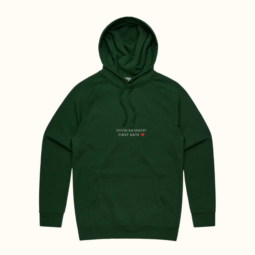 Custom Date Hoodie - thread it.