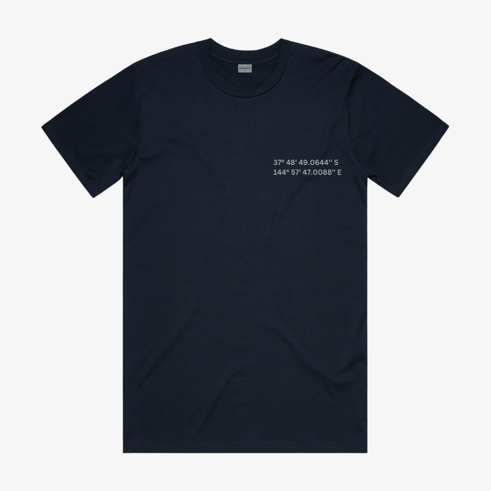 Custom Coordinate T-shirt - thread it.