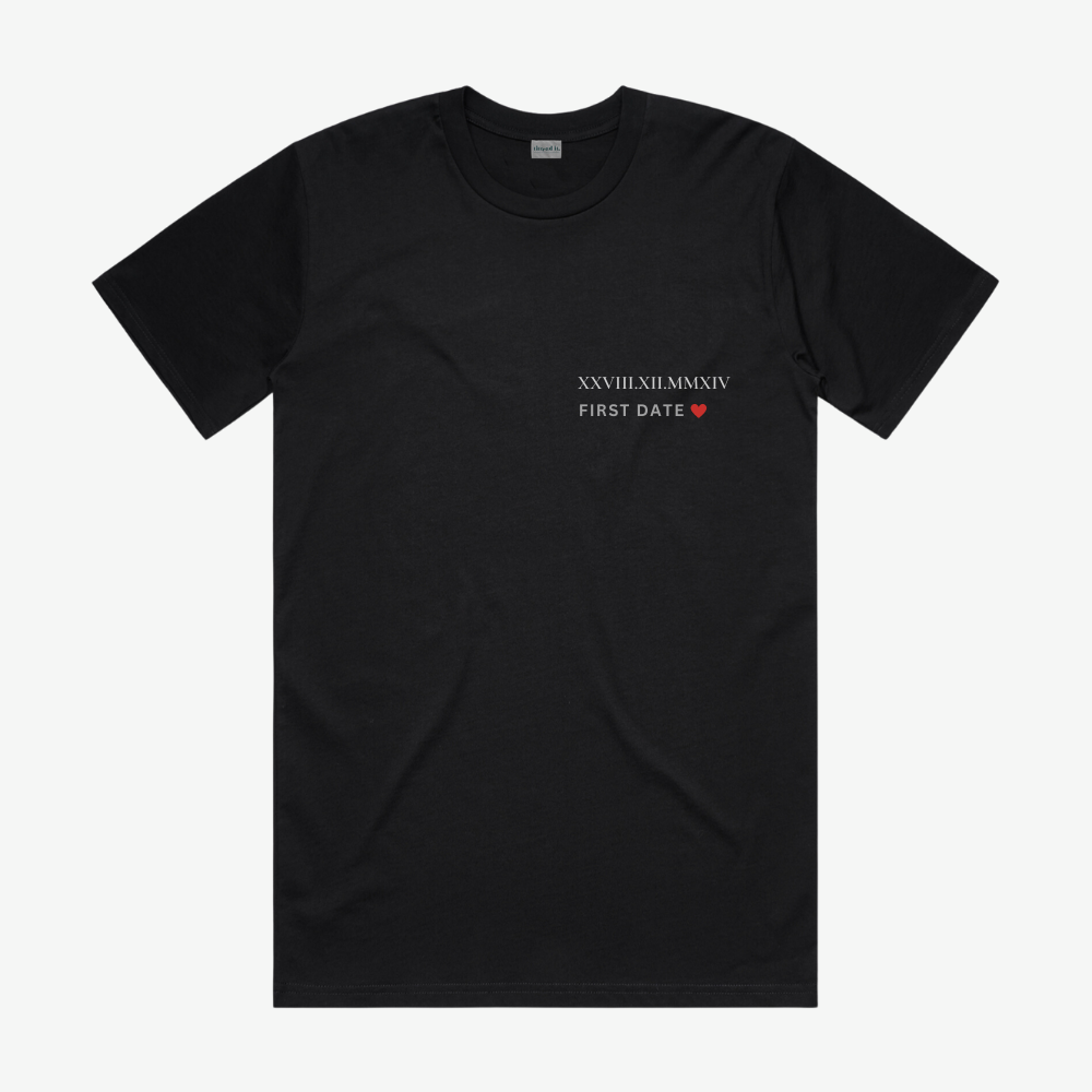 Custom Date T-shirt - thread it.