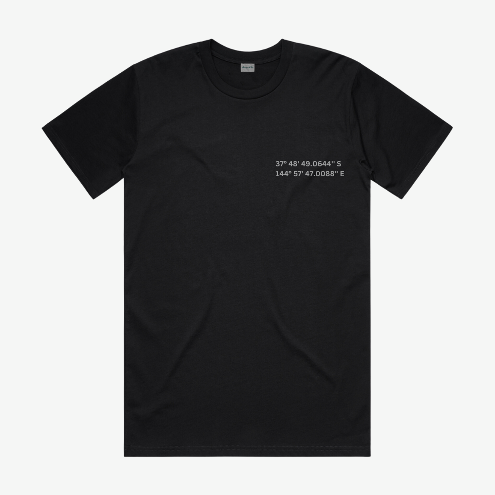 Custom Coordinate T-shirt - thread it.